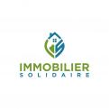 Logo design # 1168052 for Logo for  Immobilier Solidaire    The real estate agency that supports those who need it contest