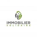 Logo design # 1168063 for Logo for  Immobilier Solidaire    The real estate agency that supports those who need it contest