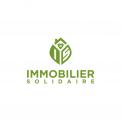Logo design # 1168071 for Logo for  Immobilier Solidaire    The real estate agency that supports those who need it contest