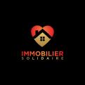 Logo design # 1168080 for Logo for  Immobilier Solidaire    The real estate agency that supports those who need it contest