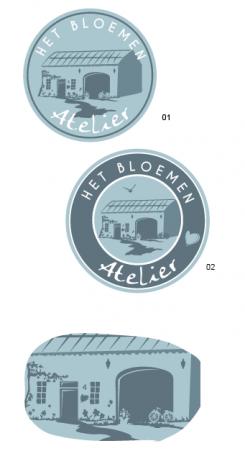 Logo design # 446570 for The Flowerbarn needs a logo (Het Bloemenatelier) contest