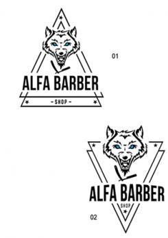 Logo # 1039173 voor Een stoer logo voor een barbershop wedstrijd