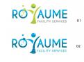 Logo # 690379 voor een vrolijk/vriendelijk/vertrouwd schoonmaakbedrijf Royaume Facility Rervices wedstrijd