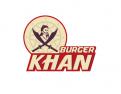 Logo design # 475201 for Design a masculine logo for a burger joint called Burger Khan contest