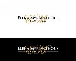 Logo design # 830928 for E Myrianthous Law Firm  contest