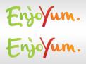 Logo # 340543 voor Logo Enjoyum. A fun, innovate and tasty food company. wedstrijd