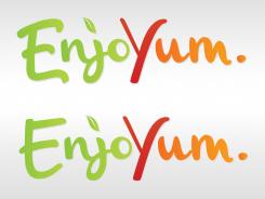 Logo # 340543 voor Logo Enjoyum. A fun, innovate and tasty food company. wedstrijd