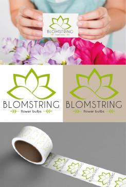 Logo # 1077801 voor Logo gezocht voor Blomstring  een nieuwe webshop voor de mooiste bloembollen wedstrijd