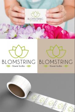 Logo # 1078010 voor Logo gezocht voor Blomstring  een nieuwe webshop voor de mooiste bloembollen wedstrijd