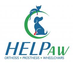 Logo design # 643547 for Logo and name for a company that makes orthopedics supports for pets/animals contest