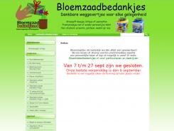 Logo # 643145 voor Logo voor site met bloemzaadbedankjes wedstrijd