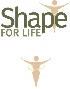 Logo # 585884 voor Ontwerp een stoer maar vrouwelijk logo voor voedings/leefstijl coachingspraktijk -Shape for Life- wedstrijd