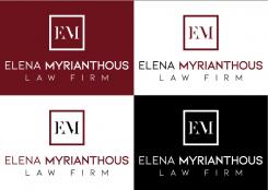 Logo design # 830251 for E Myrianthous Law Firm  contest