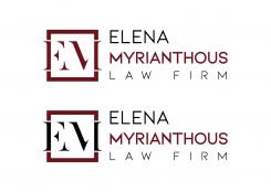 Logo design # 830709 for E Myrianthous Law Firm  contest