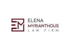 Logo design # 830710 for E Myrianthous Law Firm  contest