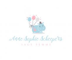 Logo design # 917675 for Creating a logo for a midwife, young, dynamic and motivated! contest