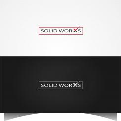 Logo design # 1249462 for Logo for SolidWorxs  brand of masts for excavators and bulldozers  contest