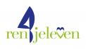 Logo design # 412224 for Design an athletic logo for a running community - ren4jeleven.com ('run4yourlife.com') contest