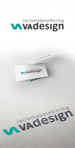 Logo # 734980 voor Ontwerp een nieuw logo voor Reclamebelettering bedrijf VA Design wedstrijd