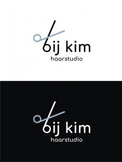 Logo # 1014016 voor Logo ontwerp voor Haarstudio Bij Kim wedstrijd