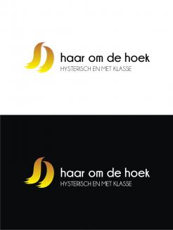 Logo # 521655 voor Ontwerp een logo voor voor mijn Kapperzaak  Haar om de Hoek 