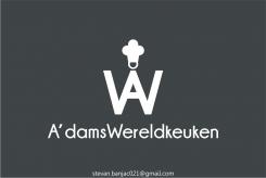 Logo # 646658 voor A'dams Wereldkeuken wedstrijd