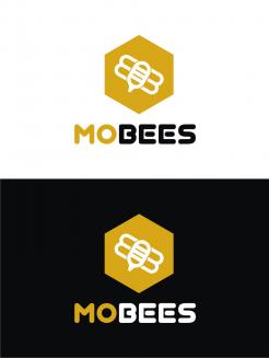 Logo # 1015441 voor Logo voor imkerij MoBees wedstrijd
