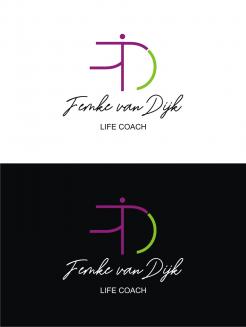Logo design # 965300 for Logo   corporate identity for life coach Femke van Dijk contest