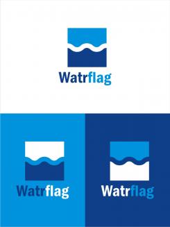 Logo # 1205063 voor logo voor watersportartikelen merk  Watrflag wedstrijd