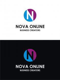 Logo # 984372 voor Logo for Nova Online   Slogan  We create new business wedstrijd