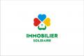 Logo design # 1168457 for Logo for  Immobilier Solidaire    The real estate agency that supports those who need it contest