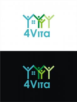 Logo # 1213519 voor 4Vita begeleidt hoogbegaafde kinderen  hun ouders en scholen wedstrijd