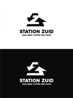 Logo design # 919797 for Station Zuid, takeaway coffee and pizza contest