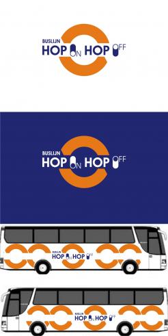 Logo design # 708436 for Logo for the Hop on Hop off busline contest