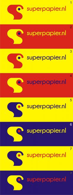 Logo # 521846 voor superpapier.nl wedstrijd