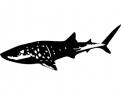 Logo design # 602104 for silhouette drawing of a whale shark contest