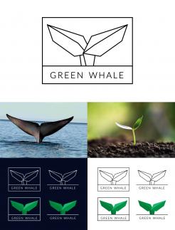 Logo # 1058175 voor Ontwerp een vernieuwend logo voor The Green Whale wedstrijd