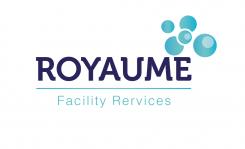 Logo # 690973 voor een vrolijk/vriendelijk/vertrouwd schoonmaakbedrijf Royaume Facility Rervices wedstrijd