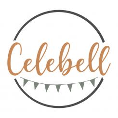 Logo # 1019258 voor Logo voor Celebell  Celebrate Well  Jong en hip bedrijf voor babyshowers en kinderfeesten met een ecologisch randje wedstrijd