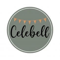 Logo # 1019259 voor Logo voor Celebell  Celebrate Well  Jong en hip bedrijf voor babyshowers en kinderfeesten met een ecologisch randje wedstrijd