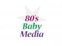 Logo design # 584222 for Create a vintage, retro, media related logo for 80's Baby Media contest