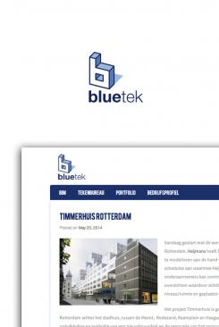 Logo design # 359171 for Logo 3D construction company Bluetek  contest