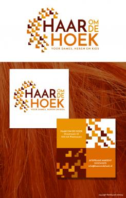 Logo # 525531 voor Ontwerp een logo voor voor mijn Kapperzaak  Haar om de Hoek 