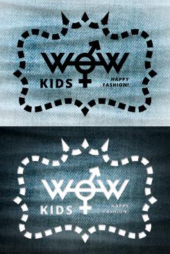 Logo design # 386170 for Design a logo for our new name: WOW kids - a online shop with magical and radiant clothes for happy kids contest