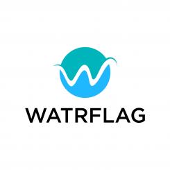 Logo # 1204871 voor logo voor watersportartikelen merk  Watrflag wedstrijd