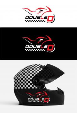 Logo # 1252386 voor Stoer maar branding bewust Logo met de naam  Double D Racing wedstrijd