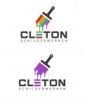 Logo # 1244515 voor Ontwerp een kleurrijke logo voor Cleton Schilderwerken! wedstrijd