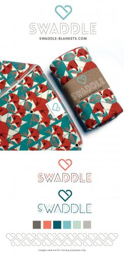 Logo # 647379 voor Ontwerp een fris, lief, scandinavisch logo voor mijn webshop in Swaddle blankets wedstrijd