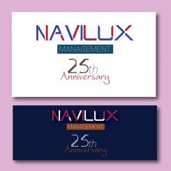 Logo design # 1052059 for 25 th birthday of the shipping company Navilux contest