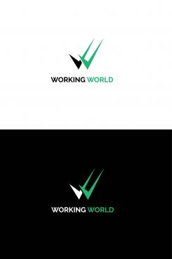 Logo # 1161293 voor Logo voor uitzendbureau Working World wedstrijd